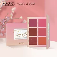 Imagic Touch Blusher Palette - Elevate Your Look with 6 Professional Multicolor Shades-thumb3