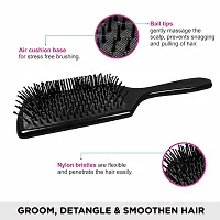 Paddle Hair Brush (India's No.1* Hair Brush Brand) for Men  Women, Black-thumb2