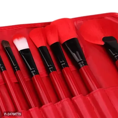 Rsentera Soft Bristle Makeup Brush Set With Pu Leather Case - Black, 24 Pieces, 24 In 1 Makeup Brush Black (Makeup Brush-24 set) (Makeup Brush-24 set)-thumb2