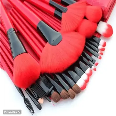 Rsentera Soft Bristle Makeup Brush Set With Pu Leather Case - Black, 24 Pieces, 24 In 1 Makeup Brush Black (Makeup Brush-24 set) (Makeup Brush-24 set)-thumb5