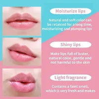 HEART SHAPE LIP GLOSS (Pack of 4 Random only) Moisturizing and Hydrating Lip Gloss Tint for Dry and Chapped Lips in Cute Heart-shaped Packaging- Multicolour Metallic-Finished-thumb4