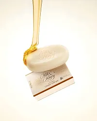 Milk  Honey Soap milk and honey gold softening creamy soap bar 100g ( Pack of 4 )-thumb2