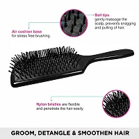 MYN Herbal Adivasi Hair Oil  Paddle Comb ndash; Empowering Beauty for Girls and Women-thumb3