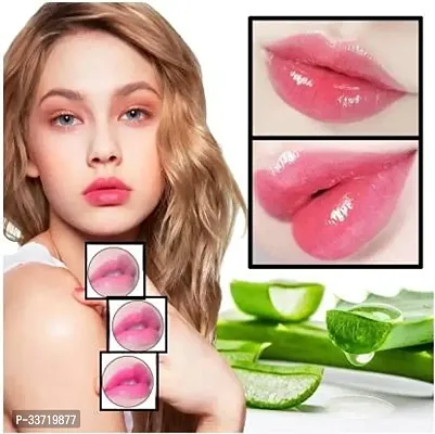 aloe vera  Long Lasting Nutritious Lip Balm Lips Moisturizer Magic Temperature Color Changing Aloe Vera Lipstick Pack of 3-thumb2