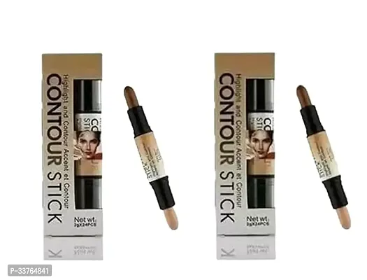 2in 1 Highlighter Contour Stick Concealer Contouring Shade And Highlighter Set of 2-thumb0