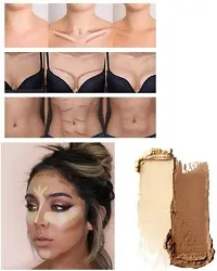 2in 1 Highlighter Contour Stick Concealer Contouring Shade And Highlighter Set of 2-thumb1