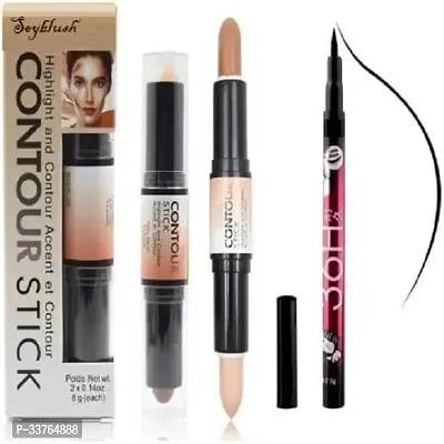 Highlighter And Contour Stick Highlighter Concealer for All Types of Makeup - Multicolor