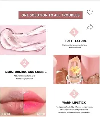 Ghorela Waterproof Korean Jelly Flower Lipstick| Crystal Long Lasting Flower Lipsticks for  Women pack of 2-thumb4