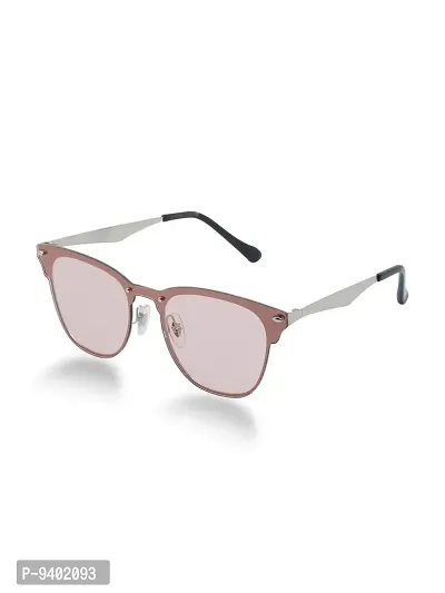Vast Unisex Adult Cateye Sunglasses ( , Pink Mirror Lens) (Pack of 1)
