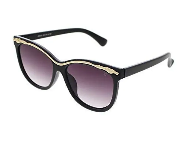 Vast UV Protection High Round Cat Eye Women Sunglasses (CATEYE))