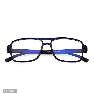 Jubleelens Rectangular Blue Ray Blocker kids Specs (46mm)