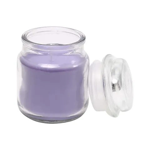 English Lavender Scented Jar Candle