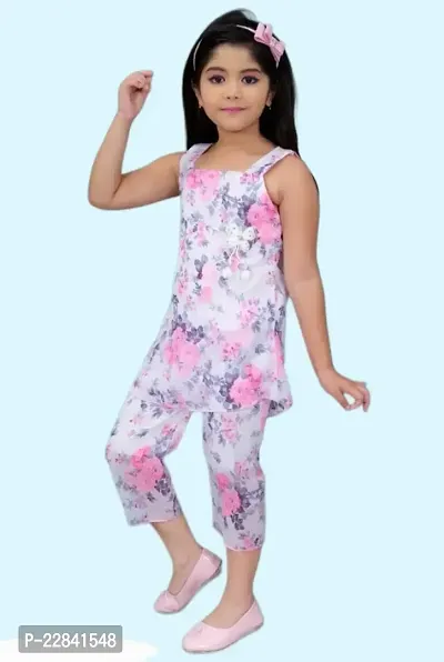 Fabulous Cotton Printed Clothing Set For Girls, Pack Of 1-thumb0
