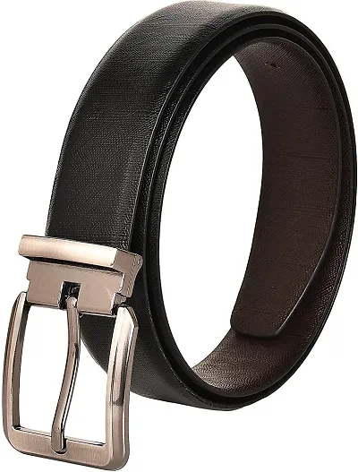 Saugat Traders Reversible Genuine Leather Belt For Men And Boys