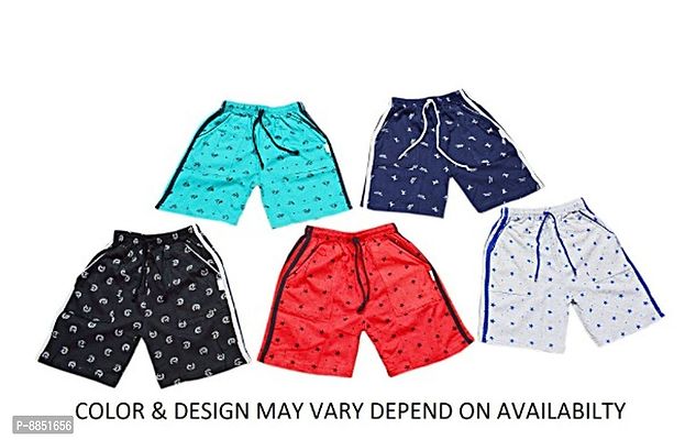Kids Cotton Shorts (Pack of 5)