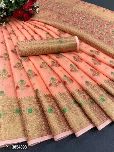 Buy online Self Design Organza Silk Saree With Blouse from ethnic wear for  Women by Indian Women By Bahubali for ₹849 at 74% off | 2024 Limeroad.com