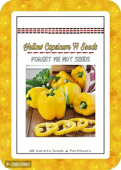 Baishnab Capsicum seed frYellow Capsicum Pepper Seeds High Quality Hybrid Variety50PIECE