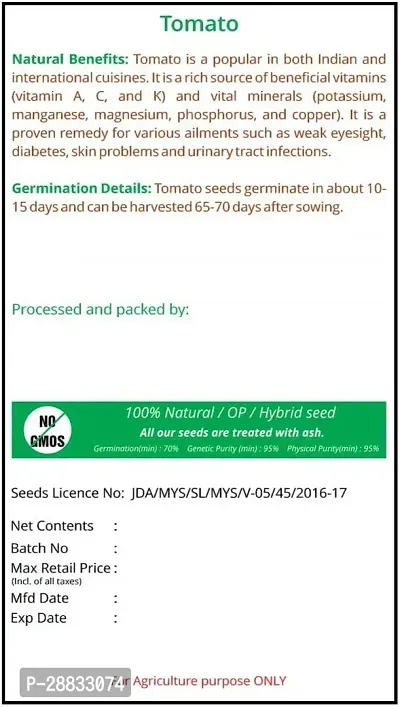 Baishnab Tomato seed  100 ps parAromatic Organic Cherry and Black Tomato Indigo100PIECE-thumb3