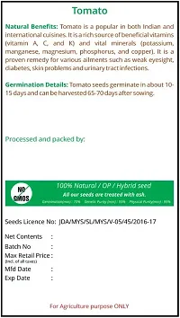 Baishnab tomato seed100 ps ftOrganic Seeds Non GMO Open Pollinated Purple Tomato Seeds100PIECE-thumb2