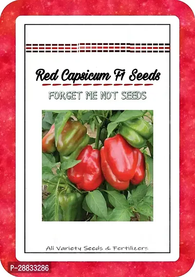 Baishnab capsicum seed nsdfRed Capsicum Pepper Seeds High Quality Hybrid Variety50PIECE