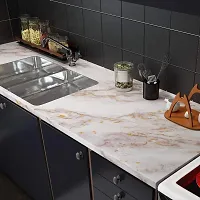 Vinyl Marble Wallpaper Peel and Stick Waterproof Wallpaper for Home Kitchen-thumb4