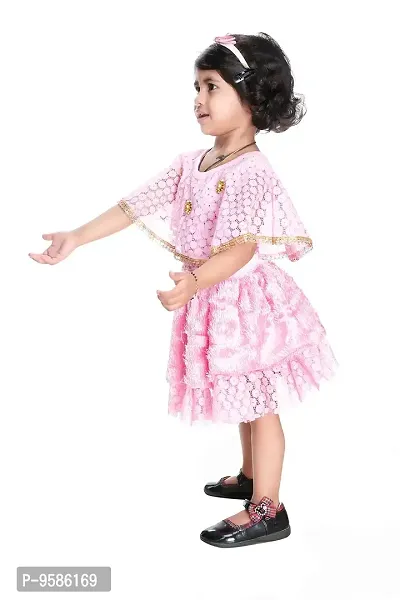 NEW GEN Baby Pure Cotton top with Skirt (Pink, 2-3 Years)-thumb4