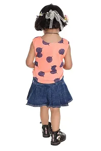 NEW GEN Baby Girls Wear (Orange; 2-3 Years)-thumb2