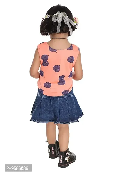 NEW GEN Baby Girls Wear (Orange; 2-3 Years)-thumb3