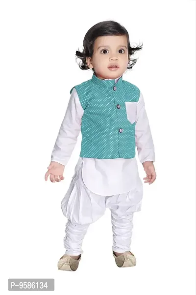 NEW GEN BOYS JACKET KURTA & PAIJAMA PANT FOR 3-4 YEARS BOYS-thumb4