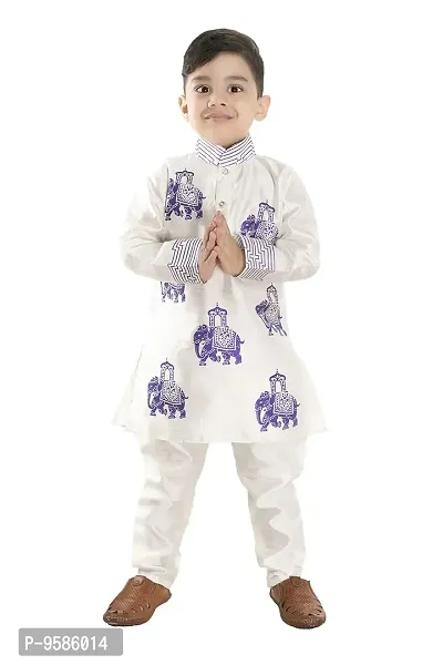 Boom GEN Boys Kurta & Paijama Pant for 2-3 Years Boys Violet-thumb0