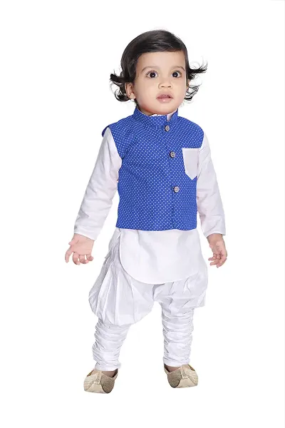 Stylish Fancy Blend Kurta Sets For Boys