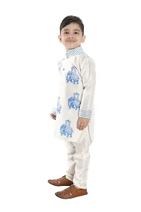 Boom GEN Boys Kurta & Paijama Pant Sky Blue-thumb1