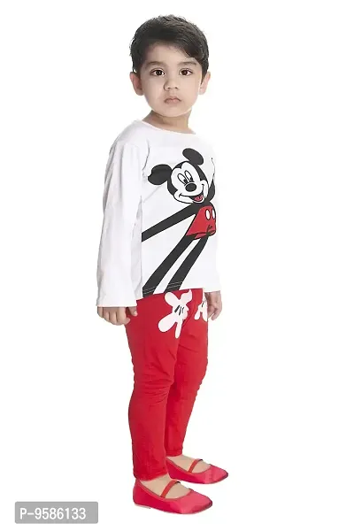 NEW GEN Boy's Casual Wear (White and Red, 2-3 Years)-thumb4