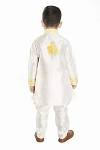 Boom GEN Boys Kurta  Paijama Pant Yellow-thumb1