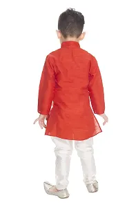 NEW GEN Boom Boys Full Sleeve Pocket Kurta  Paijama Pant_300_RED Pocket-thumb2