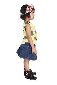 NEW GEN Baby Girls Wear (Yellow; 2-3 Years)-thumb2