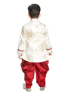 NEW GEN Boys Kurta Pajama Set (Red_6-7 Years)-thumb2