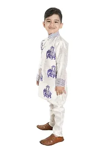 Boom GEN Boys Kurta & Paijama Pant for 2-3 Years Boys Violet-thumb1