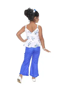 NEW GEN Baby Girls TOP with Palazzo Pant for 2-3 Blue-thumb2