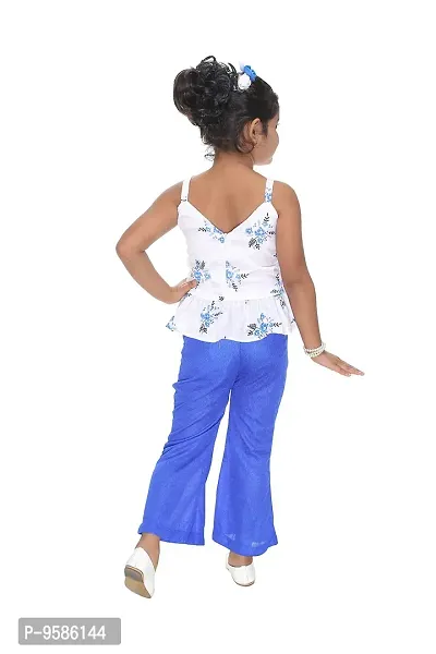 NEW GEN Baby Girls TOP with Palazzo Pant for 2-3 Blue-thumb3