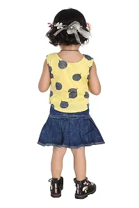 NEW GEN Baby Girls Wear (Yellow; 2-3 Years)-thumb3