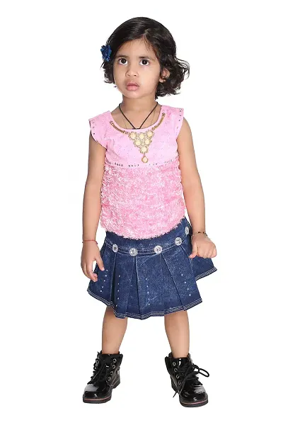 NEW GEN Baby Girls Wear (Pink; 2-3 Years)