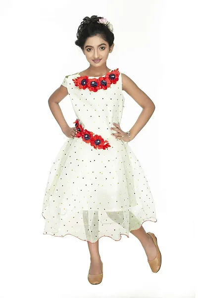 NEW GEN Girls Rose Frock