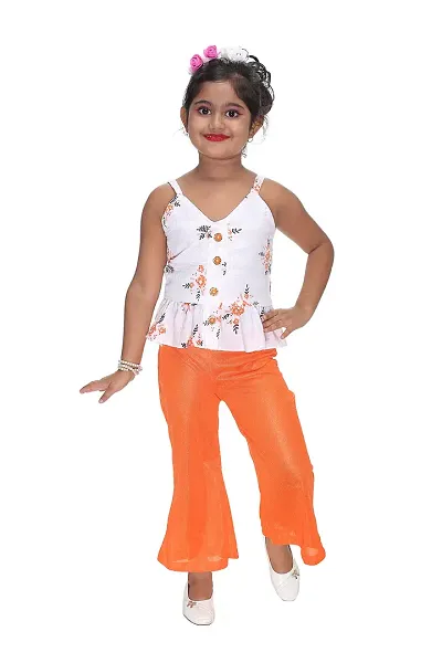 NEW GEN Baby Girls TOP with Palazzo Pant