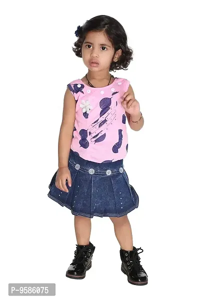 NEW GEN Baby Girls Wear (Pink; 2-3 Years)