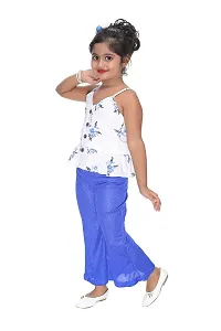 NEW GEN Baby Girls TOP with Palazzo Pant for 2-3 Blue-thumb1