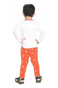 Orange Cotton Trouser and T Shirt Set-thumb1