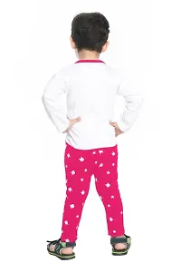 Pink Cotton Trouser And T Shirt Set-thumb2