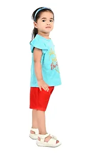 NEW GEN Baby GirlsCotton T-shirt  Pant combo-thumb1