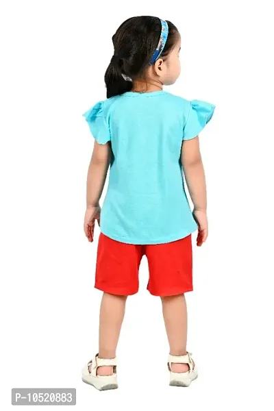 NEW GEN Baby GirlsCotton T-shirt  Pant combo-thumb3